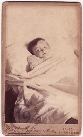 A small boy with a stuffed toy