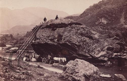 The Bowder Stone at Borrowdale