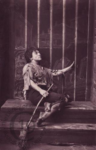 Jennie Lee as 'Poor Jo'