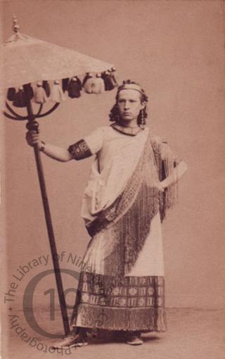 An extra in 'Moïse et Pharaon'