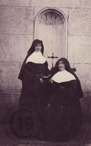 Sister Regis and Mother Scholastica
