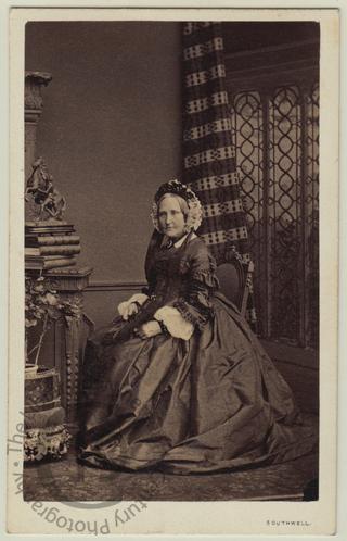 An unidentified sitter