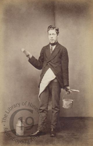 A young painter